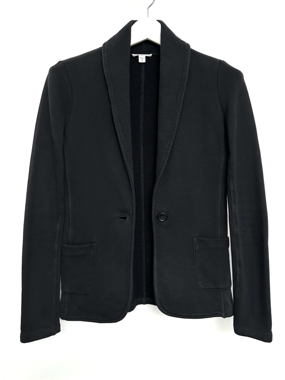 James Perse Standard French cotton blazer